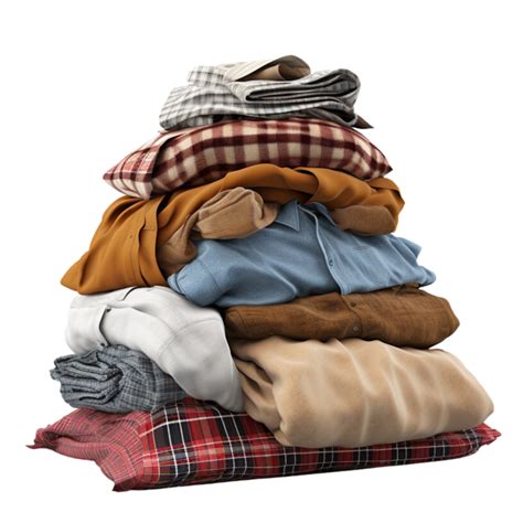 Ai Generated Stack Of Clothes Clip Art 34969328 Png
