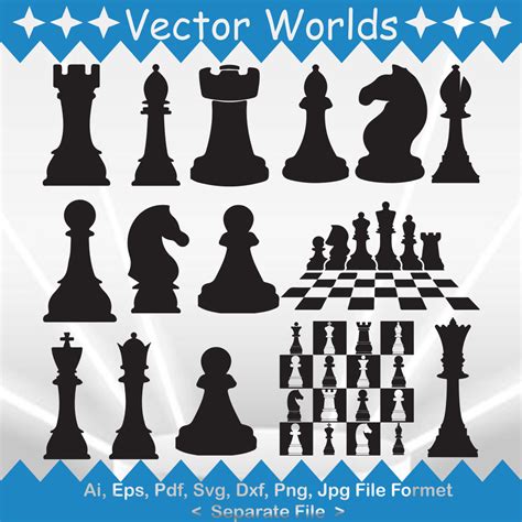 Chess SVG Vector Design MasterBundles