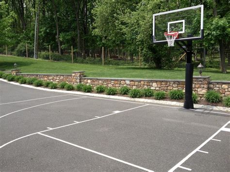 Driveway Basketball Courts Deshayes Dream Courts