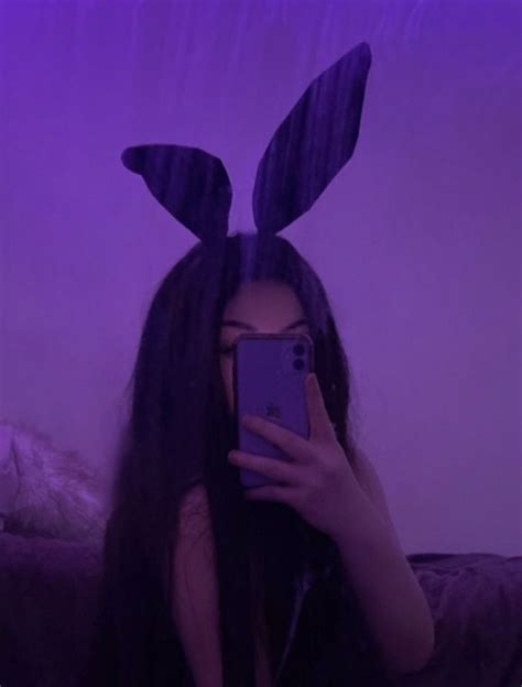 purple aesthetic girl pfp