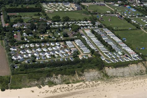 Heathland Beach Caravan Park Kessingland Suffolk Aerial Uk Aerial Caravan Park Aerial Images