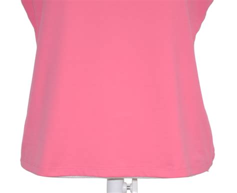 Liz Claiborne Womens Blouse Size Xl Pink Sleeveless Stretch Ebay