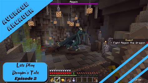 Lets Play Minecraft Dragons Taleepisode 2 Youtube
