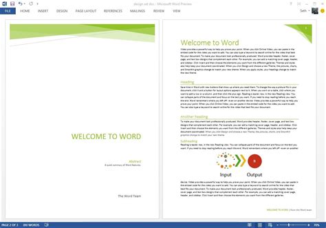18 Word Header Designs Images Word Document Header Designs Pertaining
