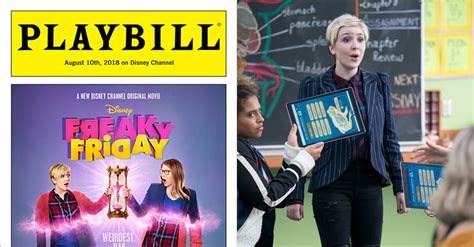 Flip Through Our Exclusive Disney Channel Freaky Friday Playbill Playbill