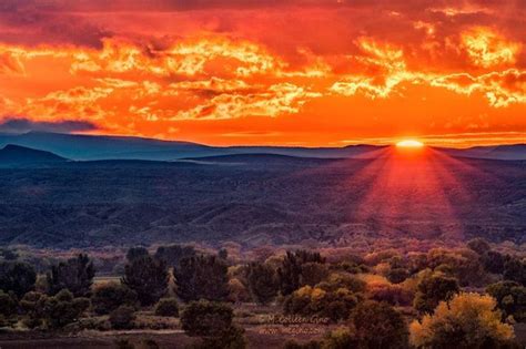 Nm Top 10 Stunning New Mexico Fall Sunsets Newmexico Sunset