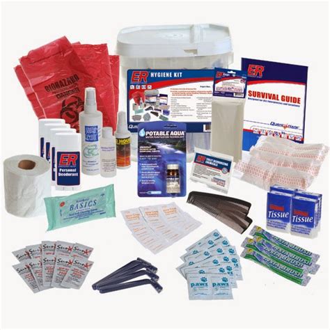 Amazing Disaster Emergency Kits Deluxe Hygiene