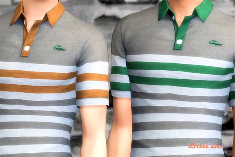Lacoste Mens Polo Shirts Sims 4 Updates ♦ Sims 4 Finds And Sims 4