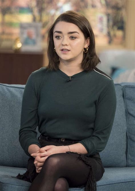 Maisie Williams ‘this Morning Tv Show In London Gotceleb