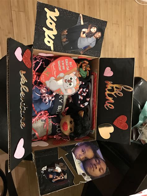 My Valentine Box Valentines Day Gifts For Him Boyfriends Vday Gifts