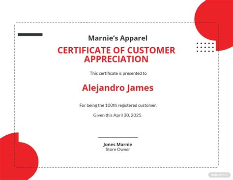 Customer Appreciation Certificate Templates In Microsoft Publisher