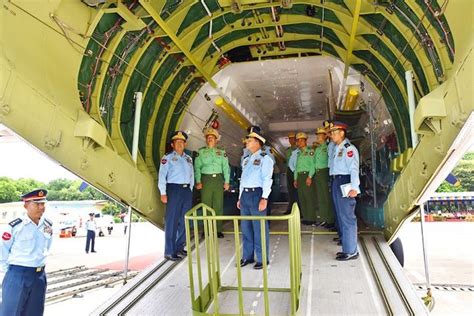 Myanmar Air Force Receives New Y8f200w Tactical Transport Aircraft Defence Blog