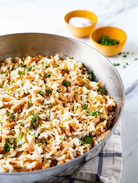 This Minute Goes With Everything Rice Pilaf With Orzo Is