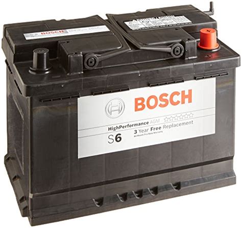 Bosch S6585b S6 Flat Plate Agm Battery Autoplicity