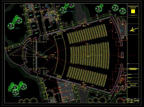 Auditorium Design Plan Autocad File Free Download Auditorium Design