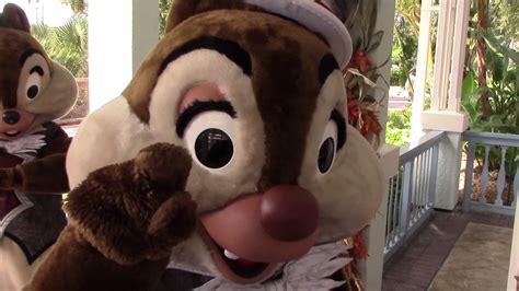 Chip And Dale Halloween Character Meet And Greet Disneys Old Key