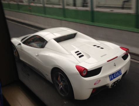 White ferrari 458 red interior. White Ferrari 458 Spider has a License & a red interior in China - CarNewsChina.com