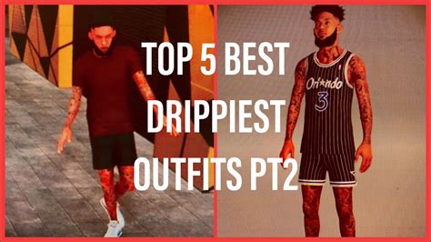 Top 5 Best Drippiest Outfits In Nba2k20 Part 2these Outfits Are