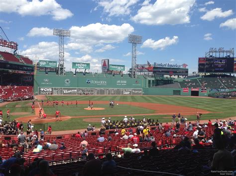 Loge Box 124 At Fenway Park