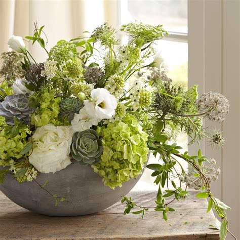 Green Flower Arrangements Make The Scene Flower Magazine