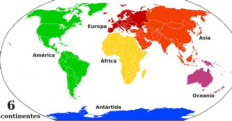 Clarin Digital 56 Los Continentes Mapa Físico Y Mapa Político