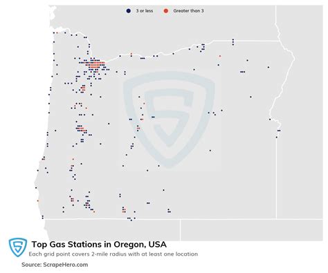 10 Largest Gas Stations In Oregon In 2023 Based On Locations Scrapehero