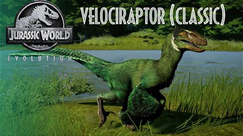 Jurassic World Evolution All Feathered Velociraptor Classic Skins
