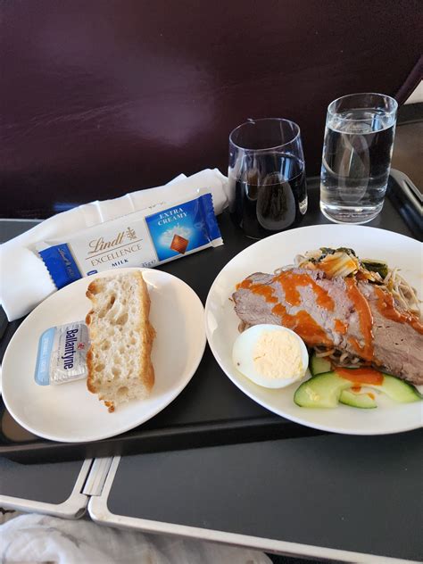 Qantas Business Class Food Melbourne To Sydney Return