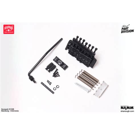 Promo 7 Strings Floyd Rose Special Locking Tremolo Set Black Cicil