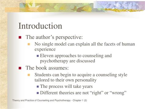 Ppt Theory And Practice Of Counseling And Psychotherapy Powerpoint