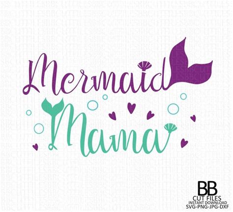 Free Free 252 Mermaid Family Birthday Svg SVG PNG EPS DXF File