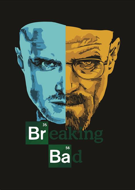 Poster Breaking Bad Criado No Corel Draw Vetorizado Breaking Bad