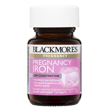 blackmores pregnancy iron lọ 30 viên bổ sung sắt