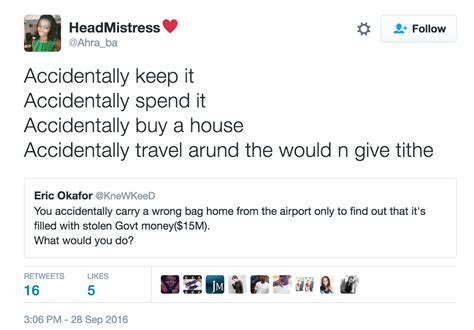Funny nigerian jokes is another part of nigerian culture! Funny Nigerian tweets in response to finding $15m ...