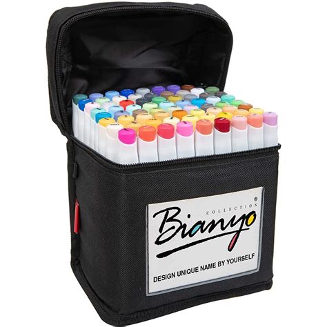 Bianyo Classic Series Alcohol-based Dual Tip Art Marker - 72 Set