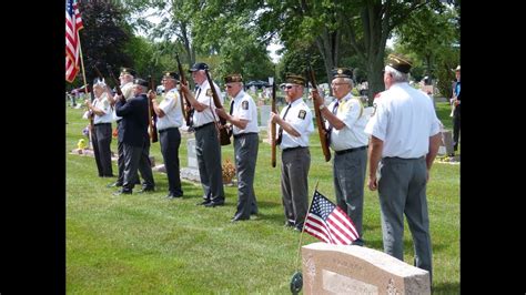 Military 21 Gun Salute Taps Funeral Flag Folding Youtube