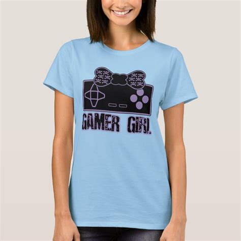 Gamer Girl T Shirt Zazzle