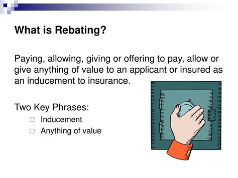And the rebating practice can increase the risk of insolvency which can damage the business built on trust. PPT - Rebates, Nondiscrimination and Compensation PowerPoint Presentation - ID:6017269