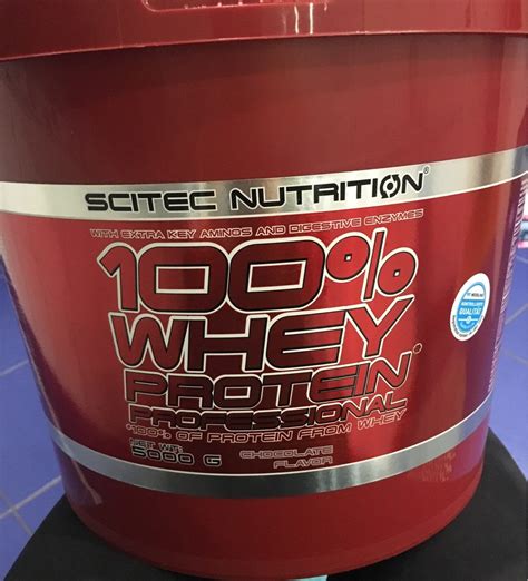 100 Whey Protein Professional 5kg Scitec Vanille 100 Whey Protein Professional 30g