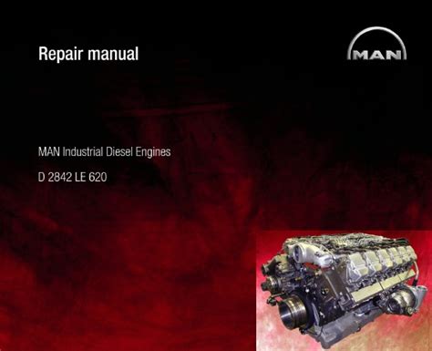 Man D2842 Le620 Series Industrial Diesel Engine Service Repair Manual