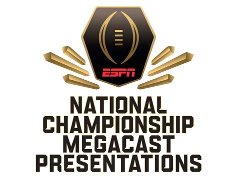 Espns Fifth College Football Playoff National Championship Megacast To
