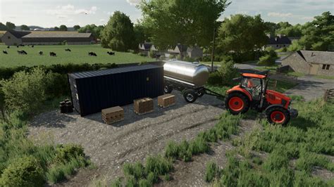 FS22 Farm Dairy v 1 0 Placeable Objects Mod für Farming Simulator 22