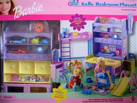 Barbie has just finished her apartment repair and the last room left is bedroom. Kelly All around bedroom BD2001 | Barbie playsets, Barbie ...
