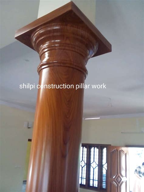 Wall Designs By Interior Designer Shilpi Construction Pillar Work