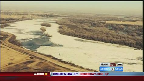 Ice Jamming Causes Flooding Along Platte River Prompts Water Rescue