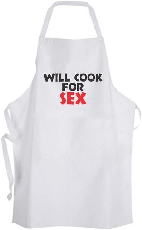 Will Cook For Sex Adult Size Apron Clothing