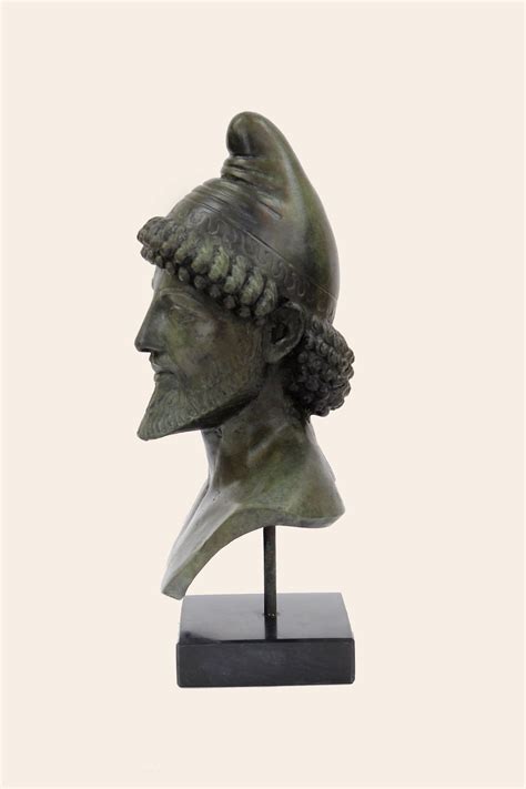 Odysseus Bust Statue Ulysses Greek Art King Of Ithaca Hero Statue Greek Mythology Bronze Age