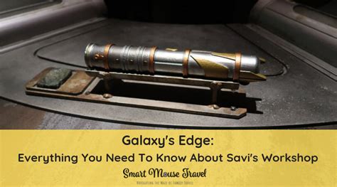 Star Wars Galaxy Edge Savis Workshop Lightsaber Power And Control 2023