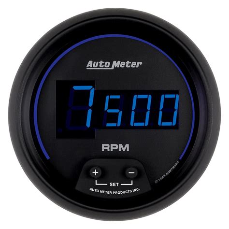 Auto Meter® 6997 Cobalt Digital Series 3 38 In Dash Tachometer