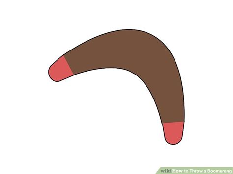 Boomerangs are thrown tools that are shaped to form an angle. 5 Ways to Throw a Boomerang - wikiHow